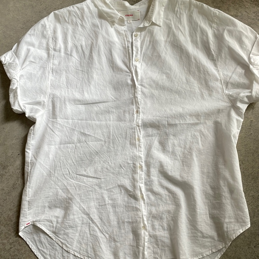 EUC Xirena Channing top White Medium - Picture 2 of 9